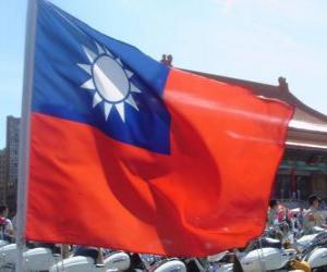 пазл Флаг Тайваня